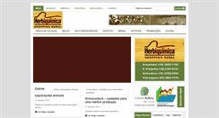 Desktop Screenshot of herbiquimica.com.br